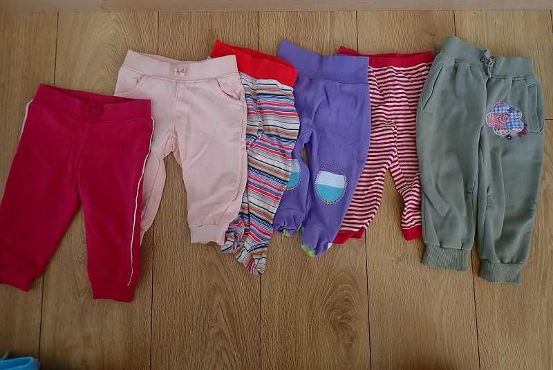 Okazja Super zestaw ubranek dla dziewczynki rozm.74 38 sztuk