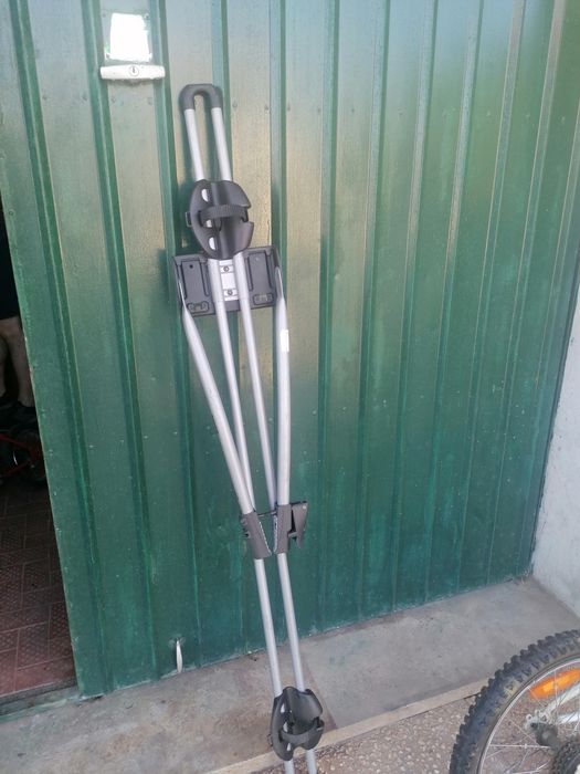 Barra tejadilho carro para bicicletas