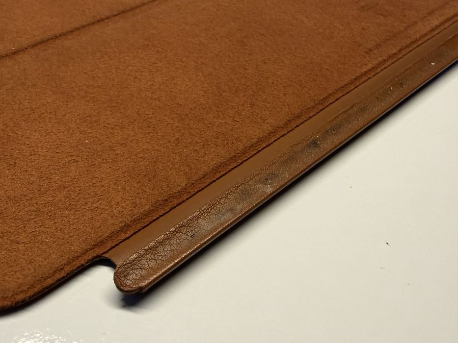 Чохол-накладка Apple Leather Smart Cover Saddle Brown (MPU92)