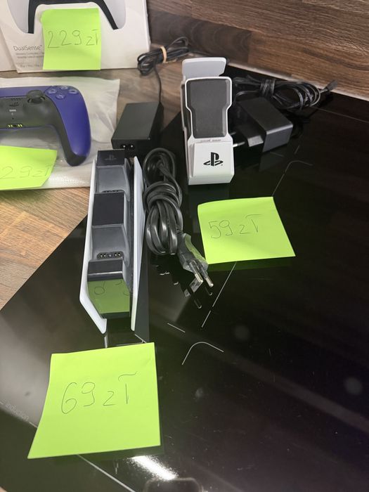 PlayStation Ps 5 Pad Kontroler Dual Sense! Ładowarka Pilot!