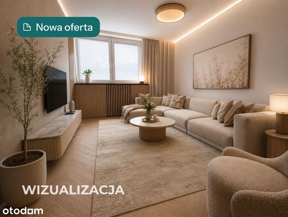 3 pokoje | Widok na Wisłę | Balkon