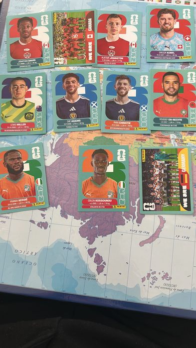 Cromos do Mundial 2026