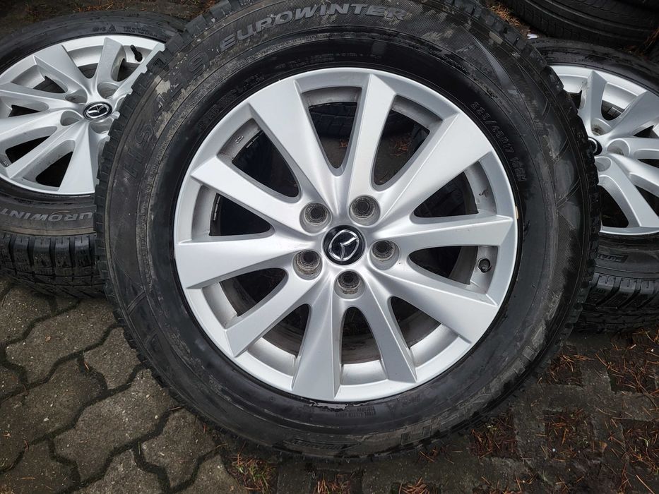 Felgi aluminiowe 17" 5x114,3 Mazda CX-5 z oponami zimowymi