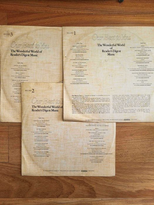 Vinyl Records | "Our Best to You", The Wonderful World Reader's Digest64285975984770120