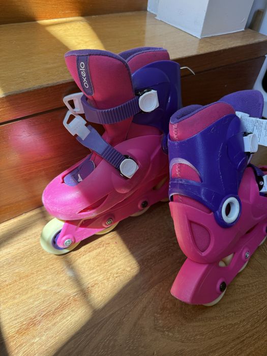 Patins em Linha Oxelo Play 3 (Decathlon) – Ajustáveis (Tam. 30 a 32)
