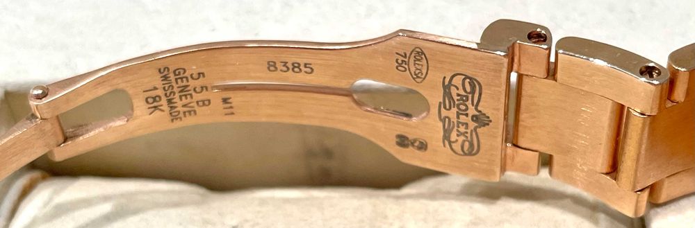 Relógio automático em plaque ouro rosa bom estado