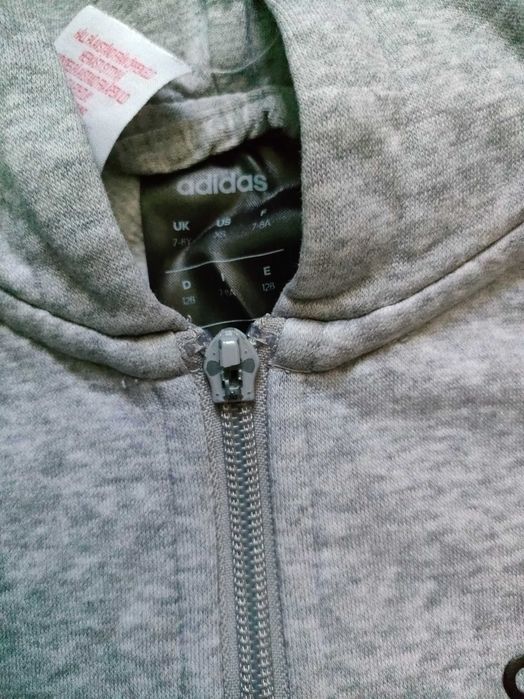 Bluza Adidas na suwak, 128