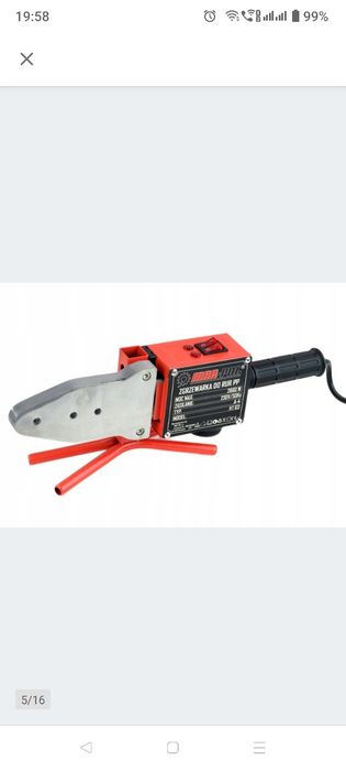 Zgrzewarka do rur pp