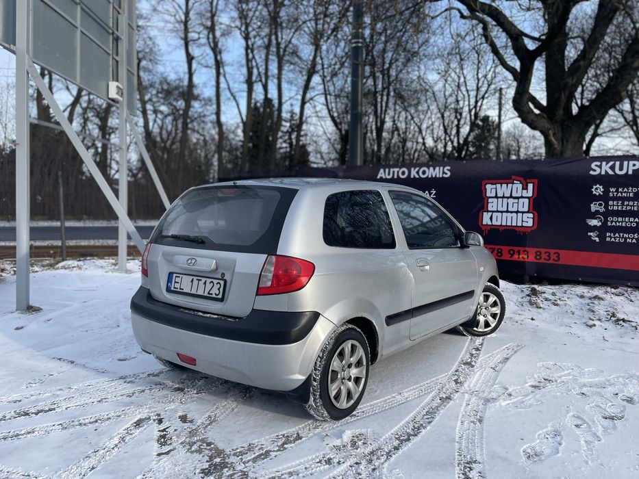 Hyundai Getz | 1.1 LPG | 2007 | Mały Przebieg | Zadbany | Ekonomiczny