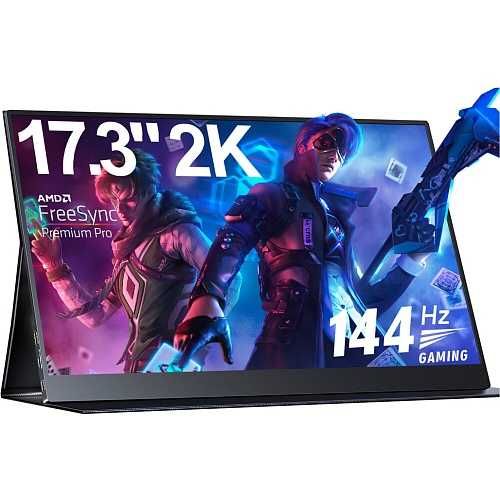 Портативний монітор UPERFECT 17.3″ 2K|144Hz|300ніт|HDR|Type-C|HDMI
