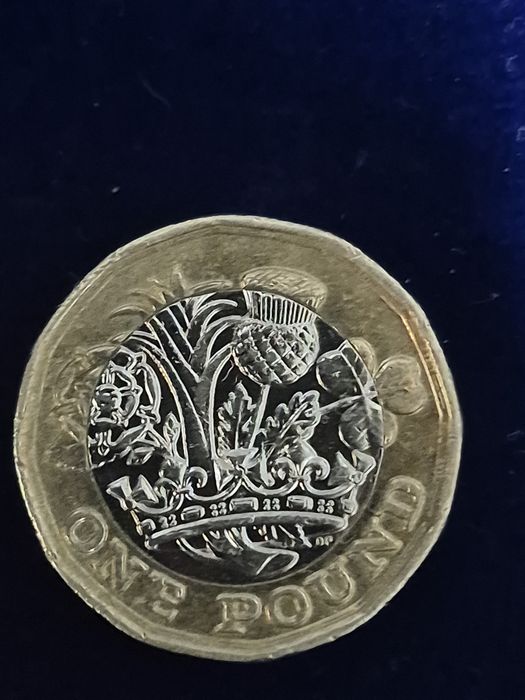 One pound 2017 moneta kolekcjonerska