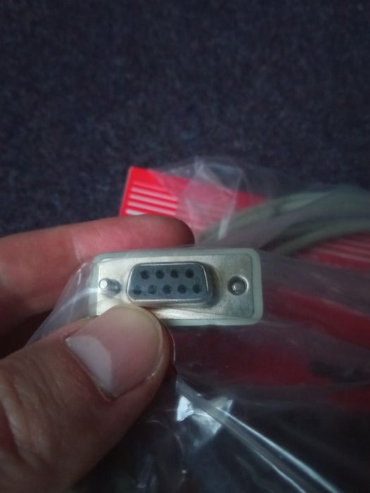 Кабель нуль-модемний RS-232 DB9