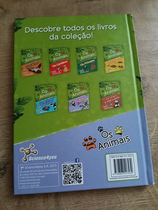 Livros da coleção Os Animais