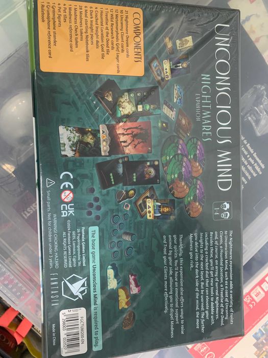 Unconscious Mind: Nightmares (expansão) ***NOVO E SELADO***