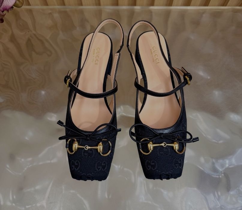 Gucci baleriny damskie eleganckie klasyczne