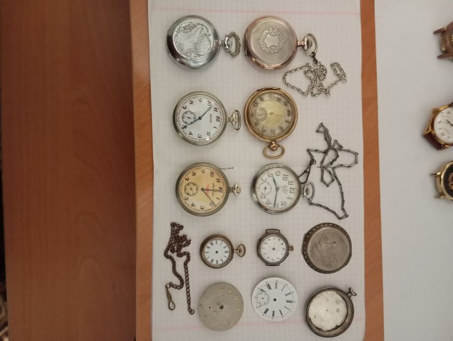 Кишенькові, годинники Глухар, Вовки, Урал, ANCRE