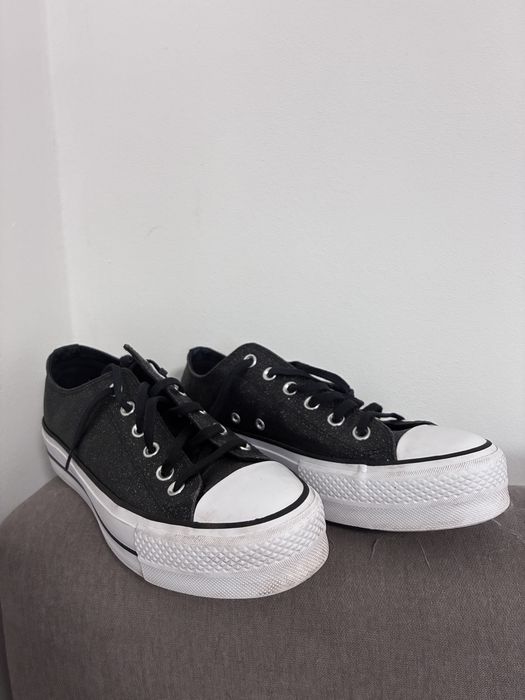 Кеди Converse Chuck Taylor All Star Glitter Lift Ox 40 розмір 26.5 см