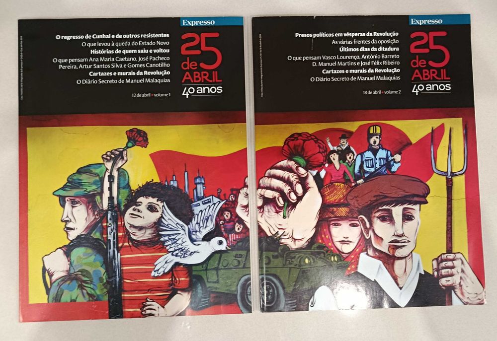 Revista Expresso - 25 de abril - 40 anos