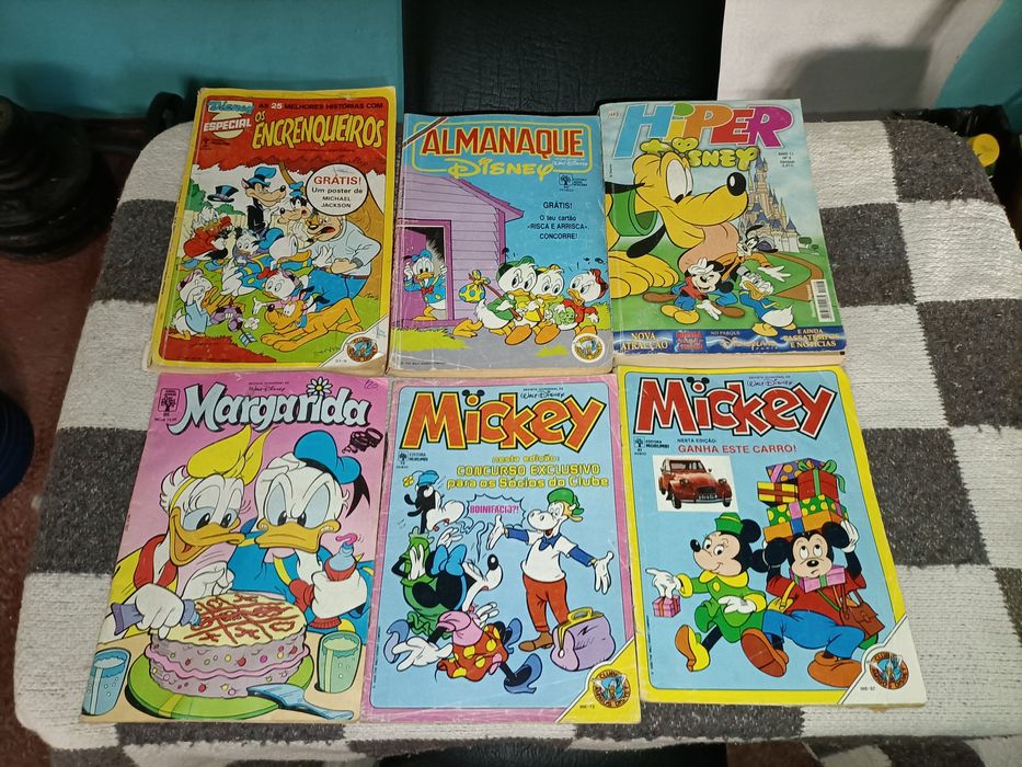 17 Revistas e almanaques Walt Disney e outras