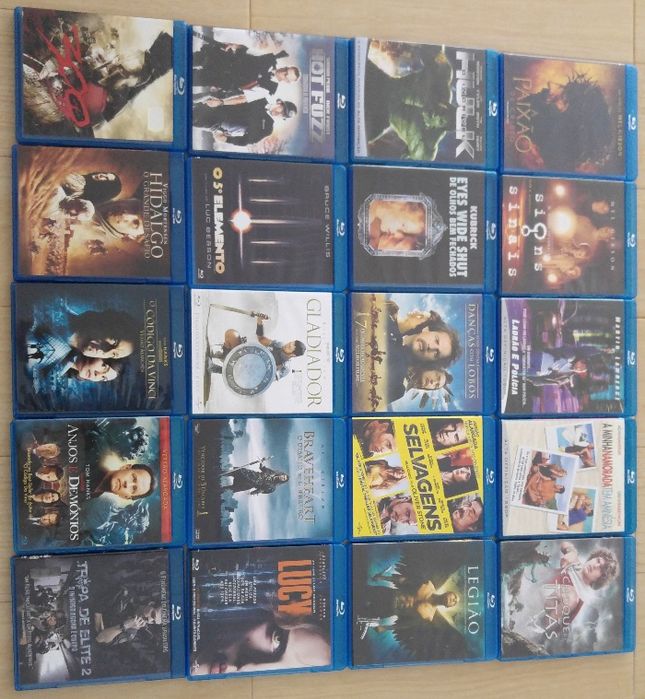 Conjunto de Blurays - Parte 2