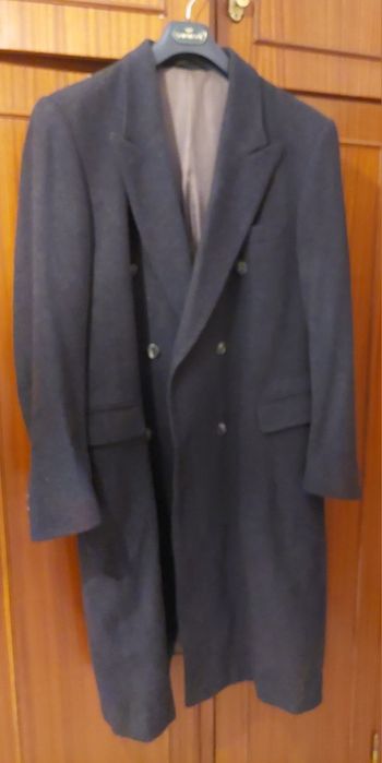 -50%Sobretudo Antracite Marca Riviera