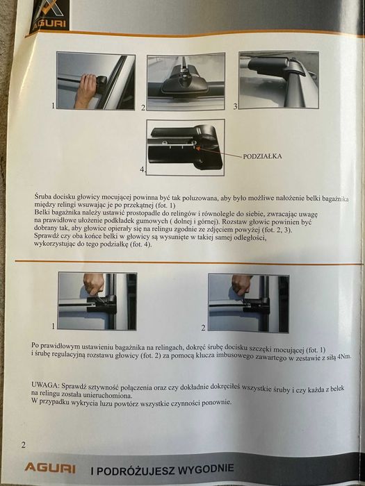 Belki dachowe, relingi, bagażnik do BMW, VW, Seat i inne modele aut