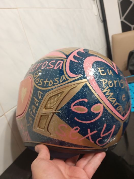 Capacete AGV s4 personalizado