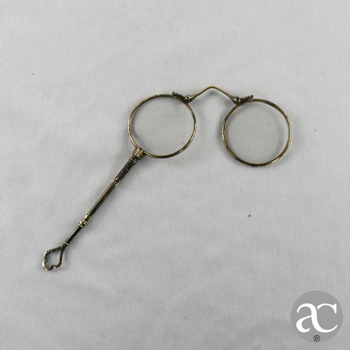 Lornhão de senhora em prata contrastada, nº 6