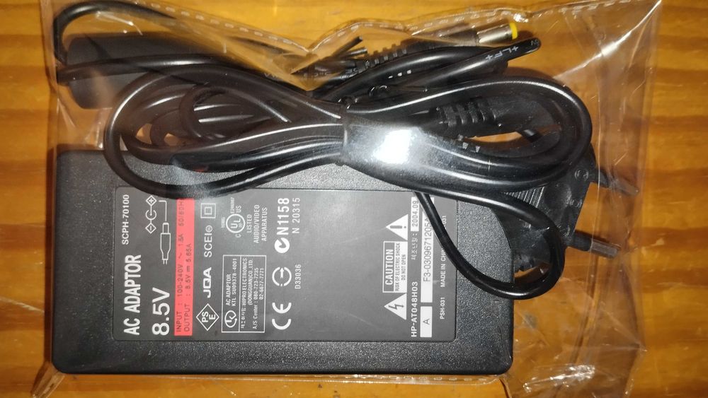 Fonte Alimentação para PS2 Slim Novo e lacrado
