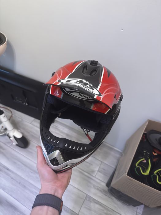 Kask motocyklowy enduro