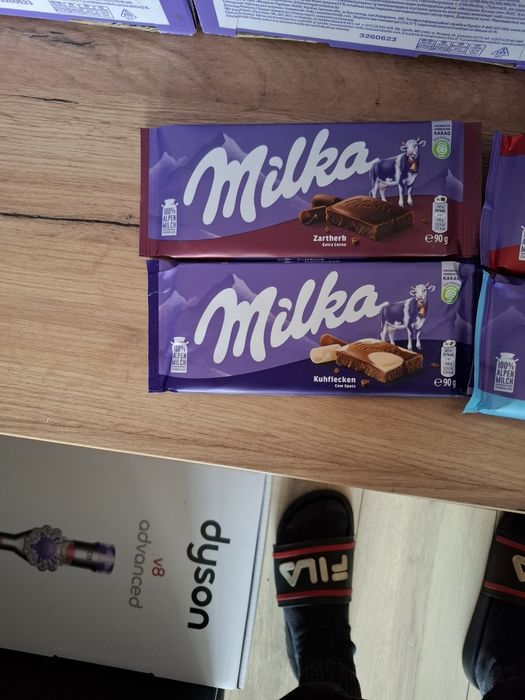 Niemieckie czekolady Milka
