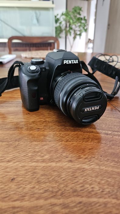 Lustrzanka Pentax K-r dwa obiektywy etui