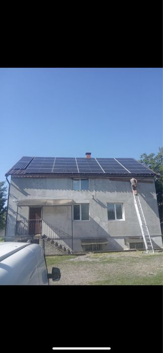 Професійний монтаж сонячних панелей