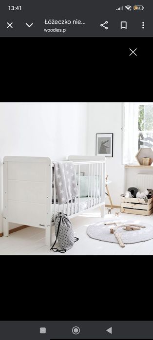 Łóżeczko Woodies