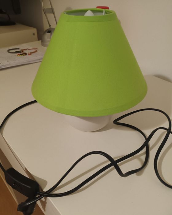 Candieiro com abajur