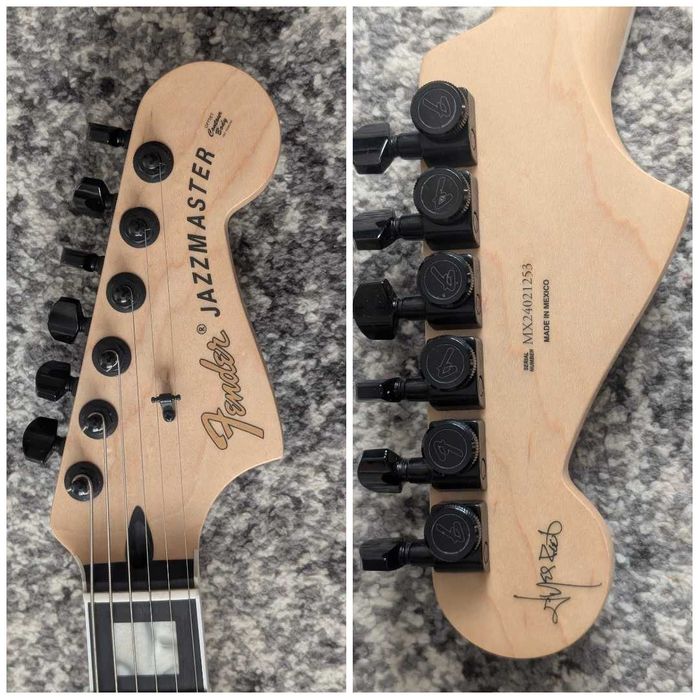 Электрогитара Fender Jim Root Jazzmaster V4 Flat White + Кейс (2024)