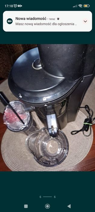 Wolnoobrotowa wyciskarka