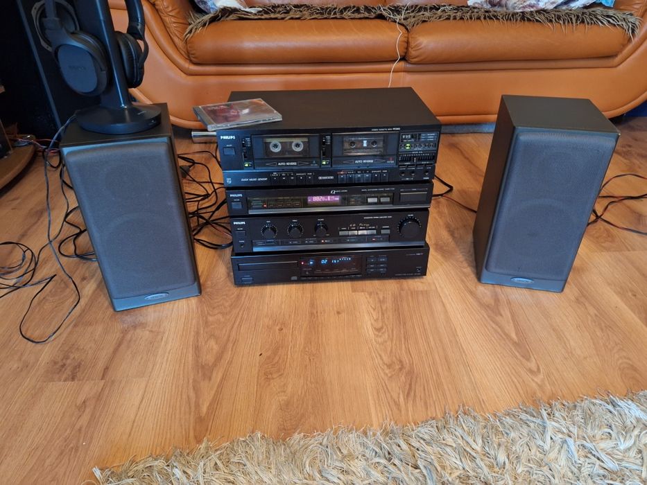 Wieża stereo PHILIPS, CD Kenwood
