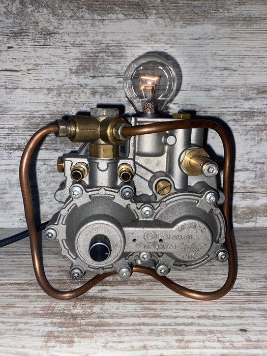 Лампа настільна led steampunk