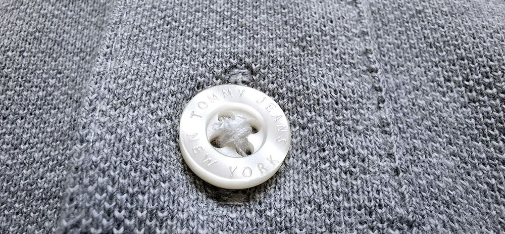 Tommy Hilfiger, T-shirt bluzka koszulka polo na krótki rękaw, roz. S