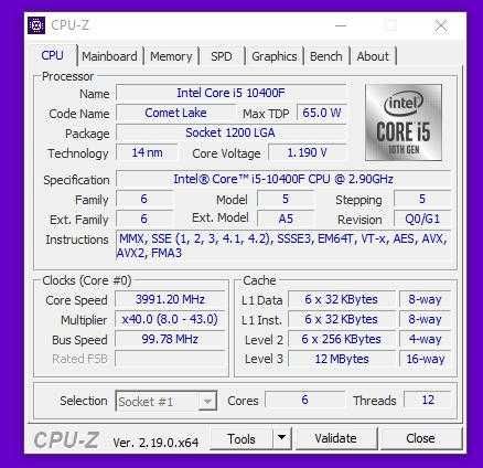 i5 10400F + box chlodzenie + mozna dodac Asus Prime B560-PLus