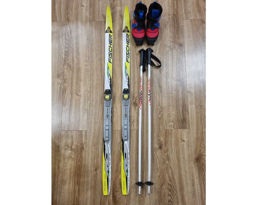 Narty biegowe Fischer RCS Sprint Crown 120cm komplet