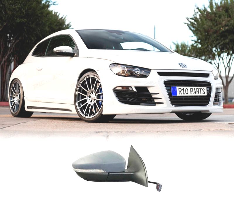 ESPELHO RETROVISOR DIR VOLKSWAGEN SCIROCCO 08-14 6 PIN