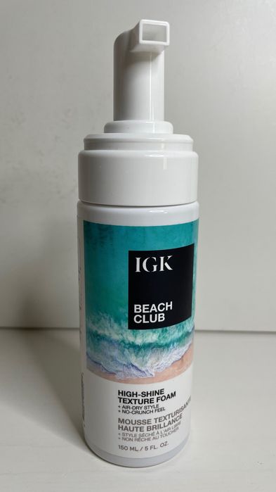 IGK Beach Club High Shine Texture Foam - pianka teksturyzująca, 150 ml (84)