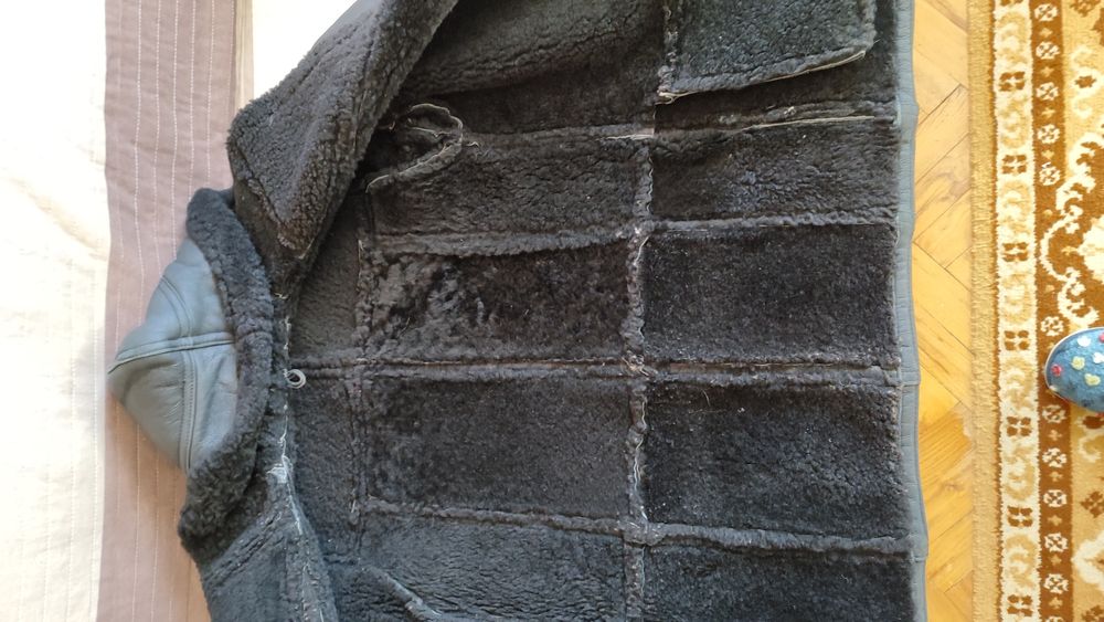 Kożuch damski z czasów PRL