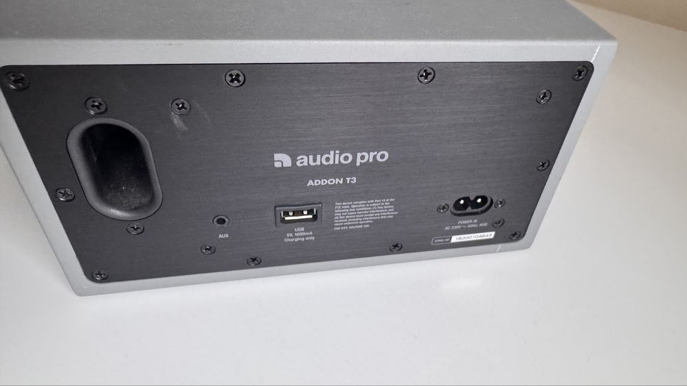 Coluna Multiroom Wi-Fi/Bluetooth Audio Pro Addon T3
