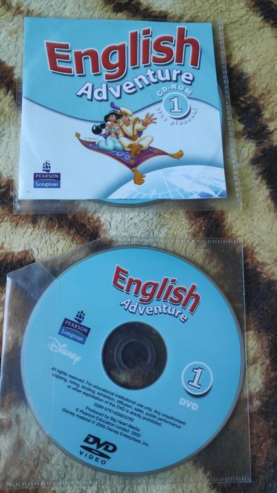 English Adventure plus piosenki dvd