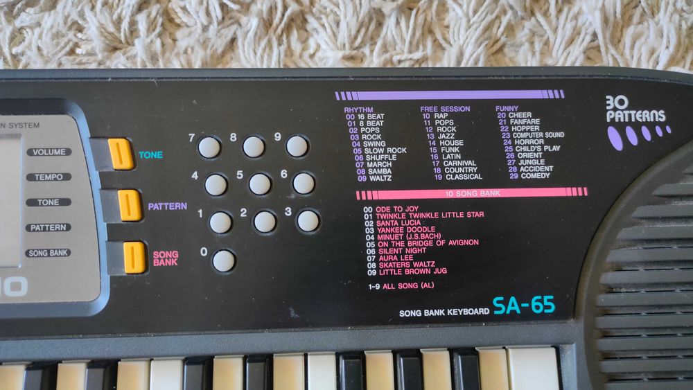 Синтезатор Casio SA 65