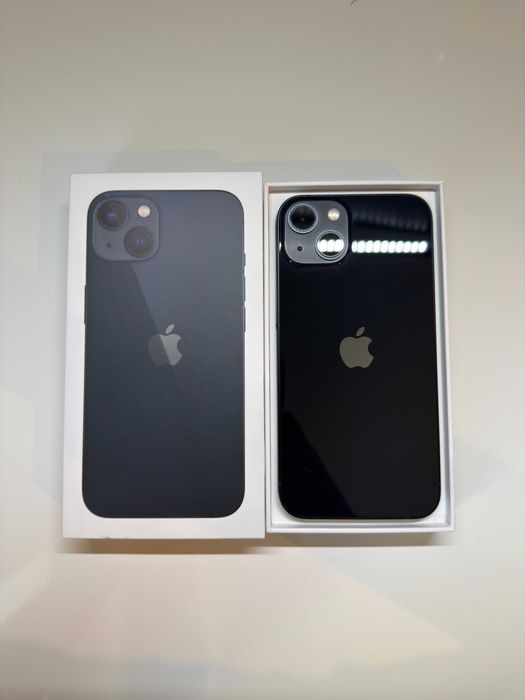 iPhone 13 128GB Midnight | Stan BDB | Zestaw