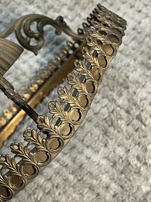 Conjunto 2 bases bases de candeeiro em latão